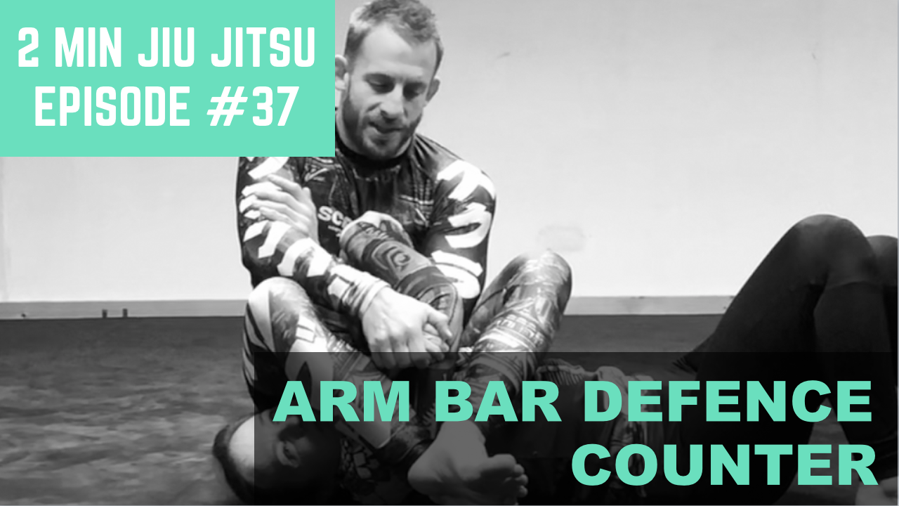 2 Minute Jiu Jitsu Ep.37: High Percentage Arm Bar Defence Counter