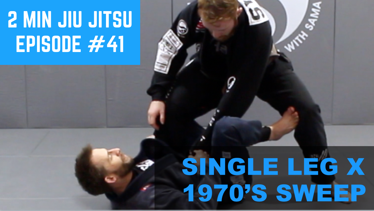 2 Minute Jiu Jitsu Ep.41: Single Leg X 1970's Sweep