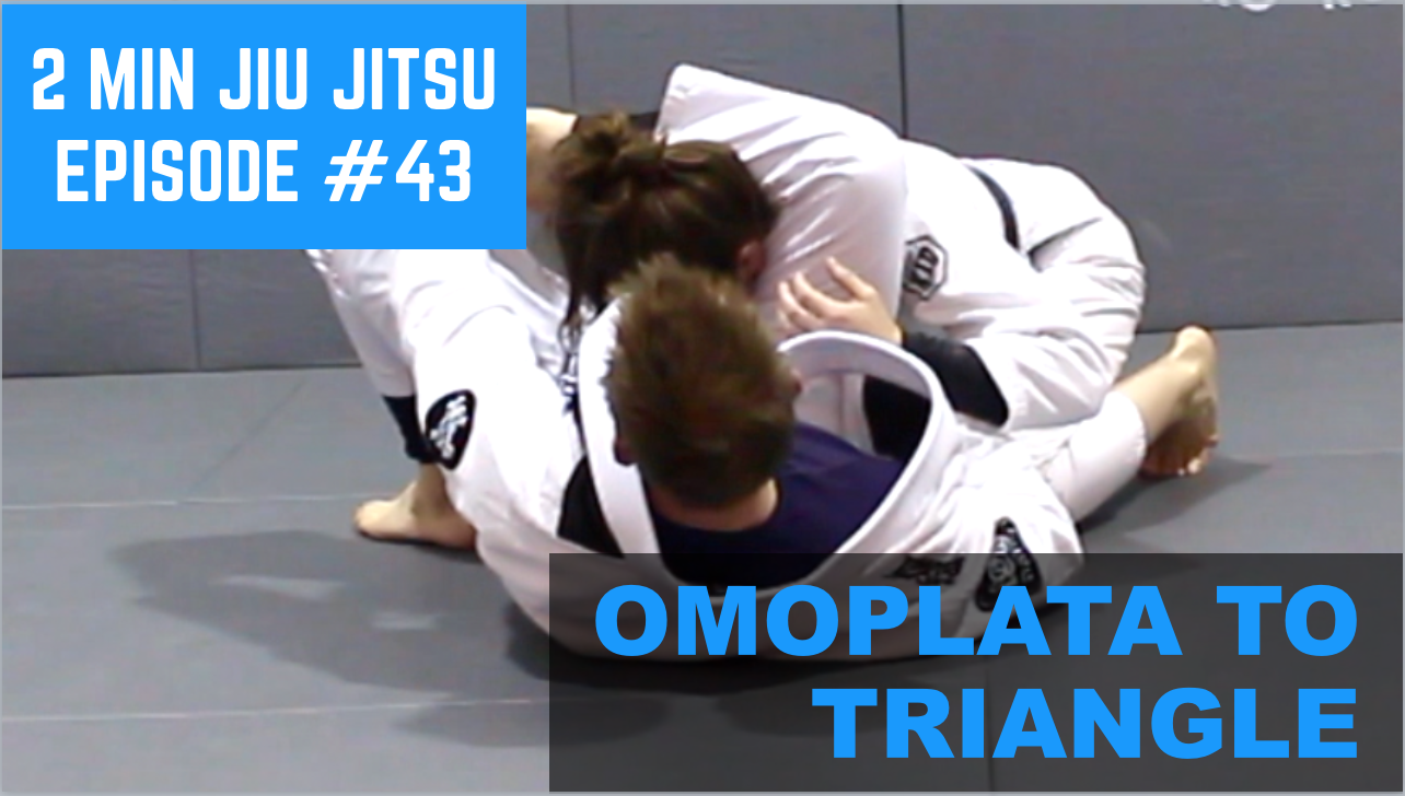 2 Minute Jiu Jitsu Ep.43: Omoplata Triangle Combination